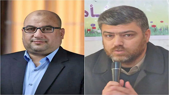 جواد أبو شمالة وزكريا أبو معمر جواد أبو شمالة وزكريا أبو معمر